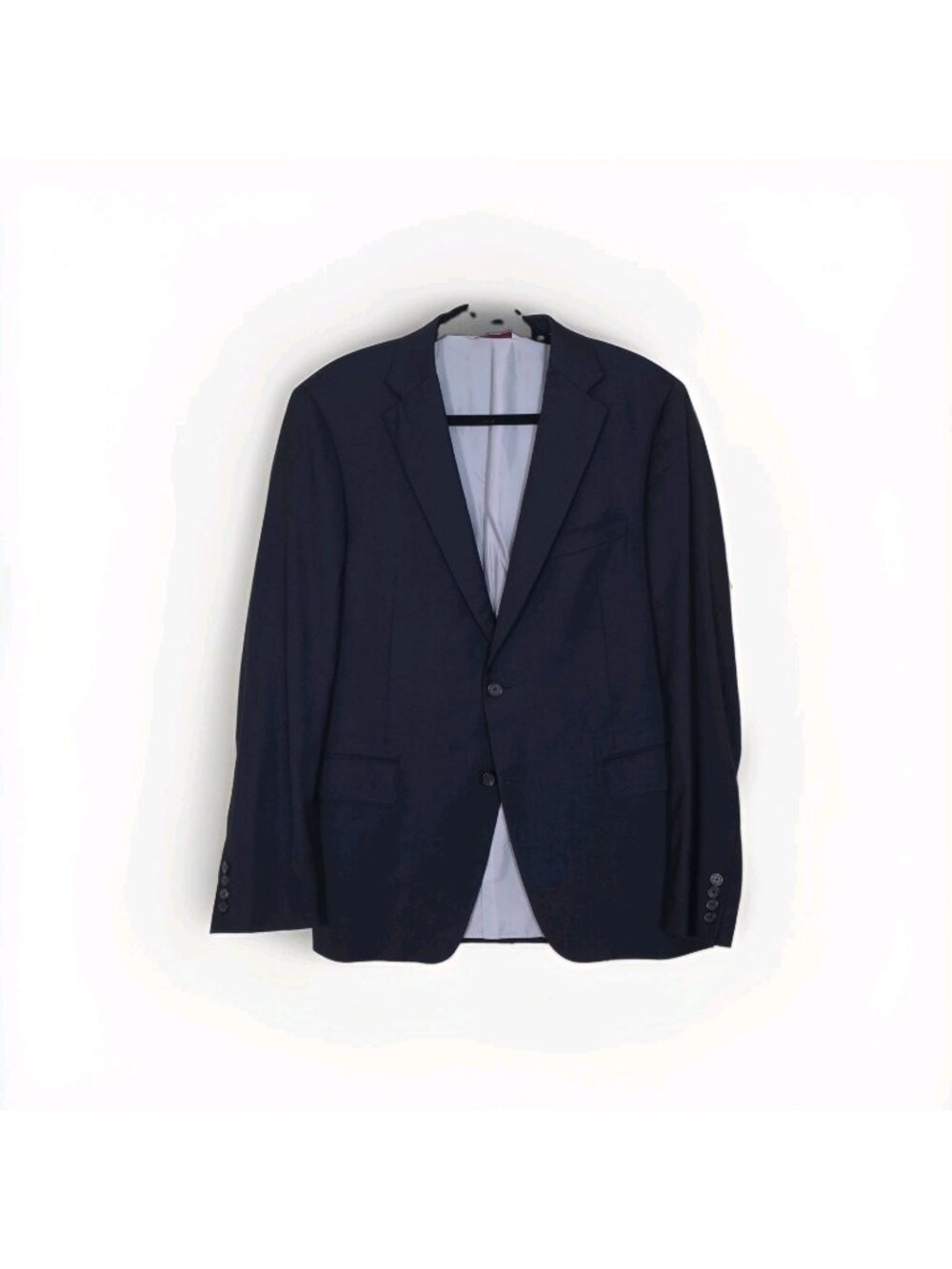 Samuelsohn Blazer Men 40R Navy Colombo Icewool Super 150s Canada Union Made Edgy